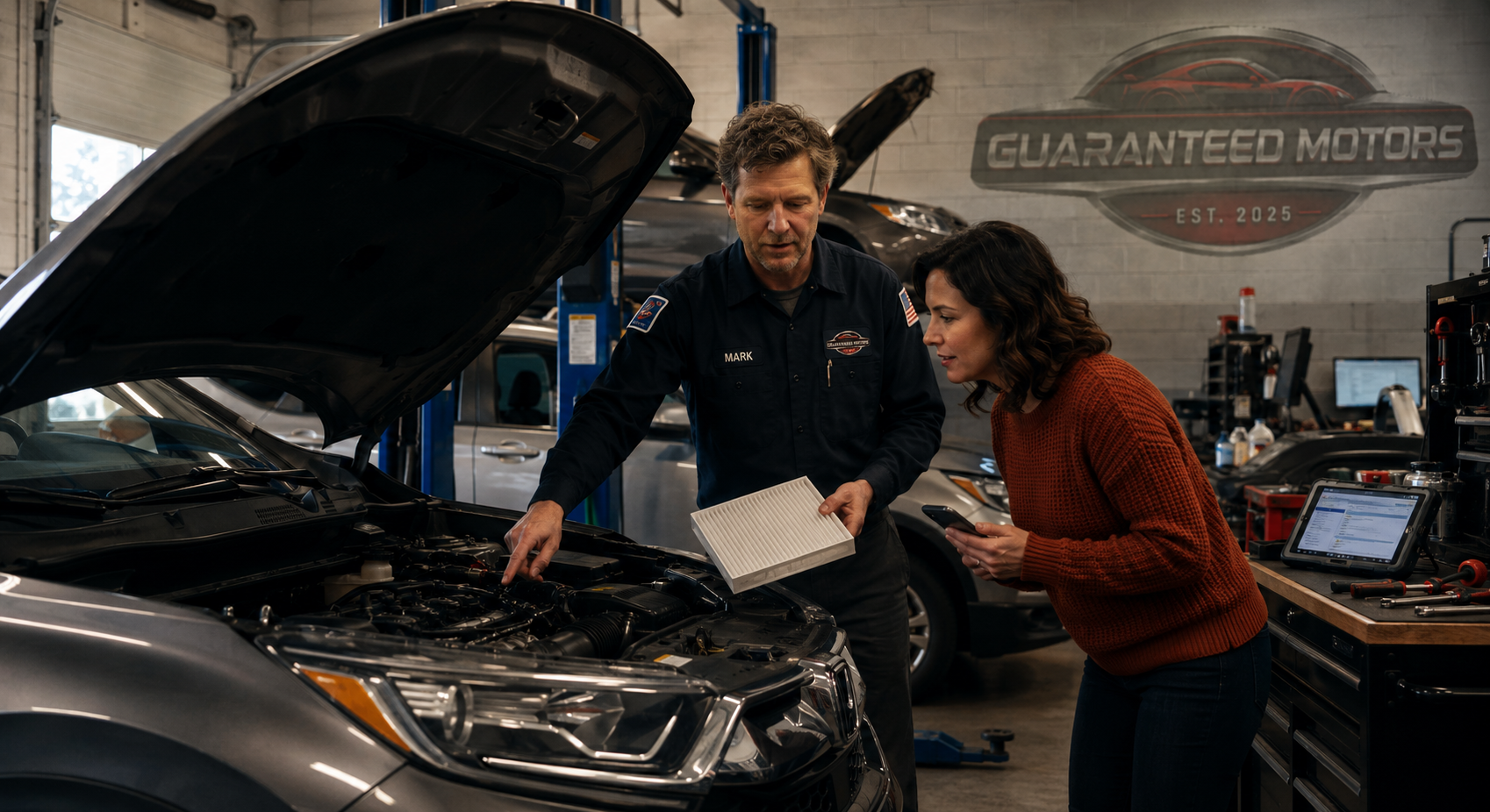 Guaranteed Motors showroom